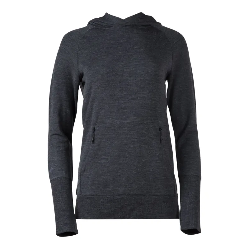 Women's Natural Tencel Merino Wool Pullover Hoodie sold by Ridge Merino