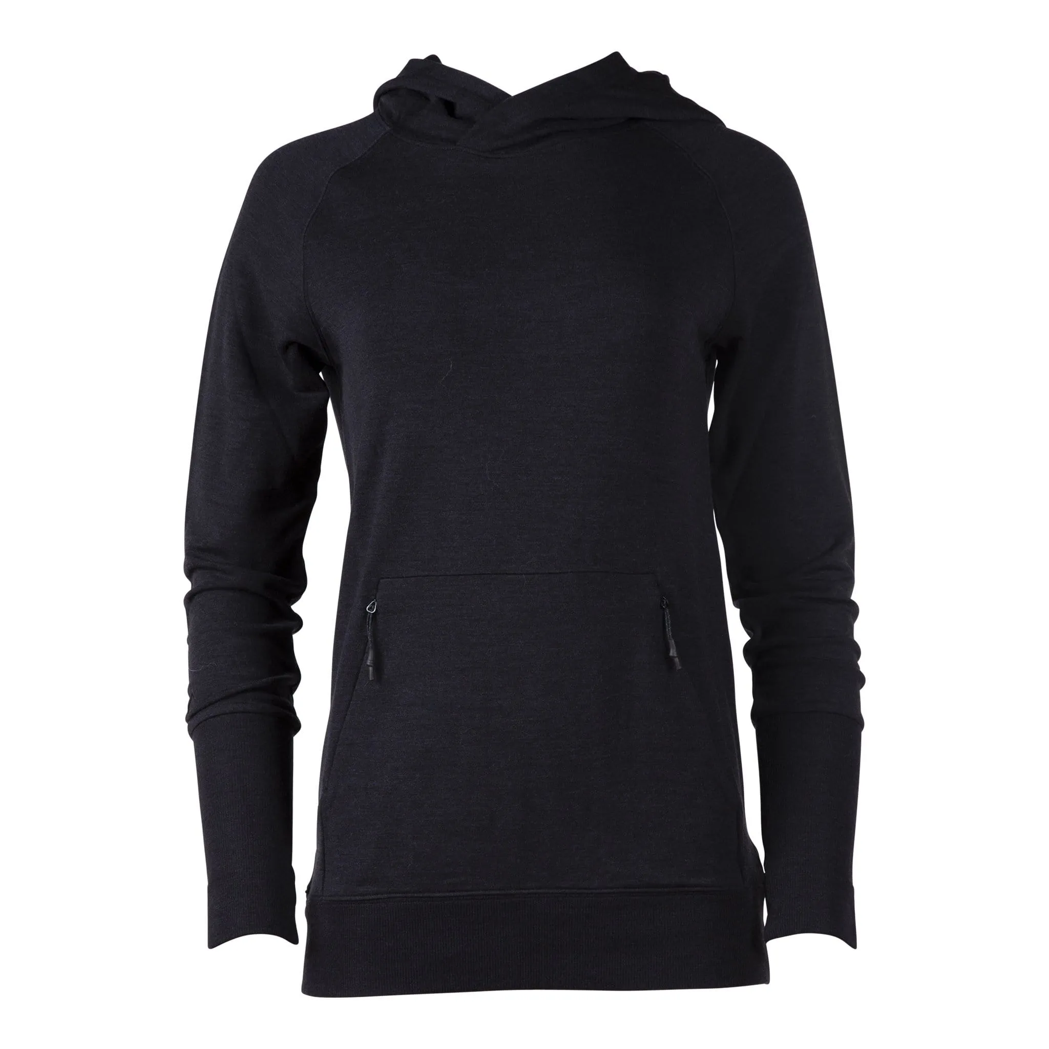 Women's Natural Tencel Merino Wool Pullover Hoodie sold by Ridge Merino product image thumbnail 3