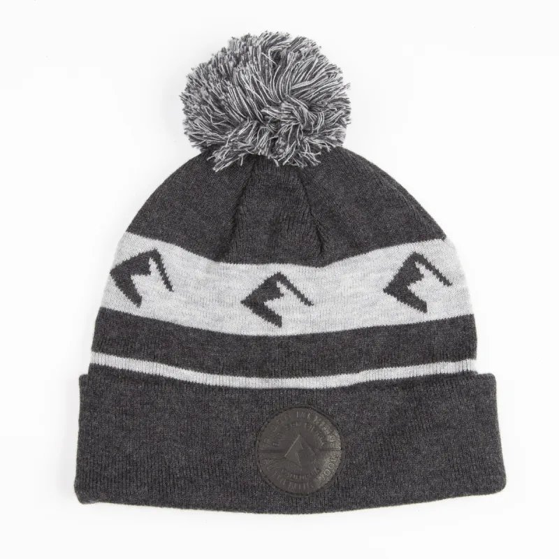 Ridge Logo Pom Merino Wool Beanie sold by Ridge Merino