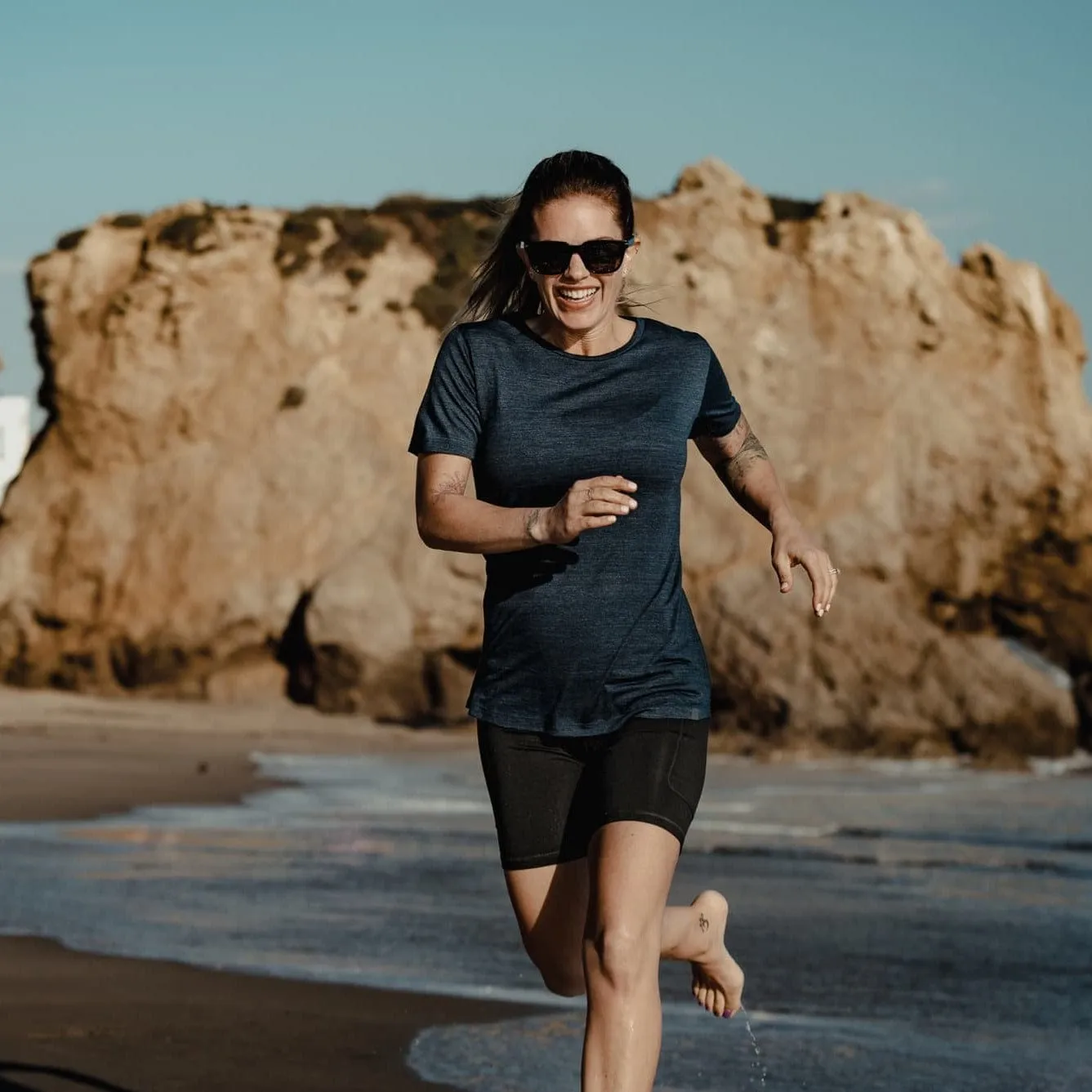Women's Pursuit Ultralight Merino T-Shirt sold by Ridge Merino product image thumbnail 4