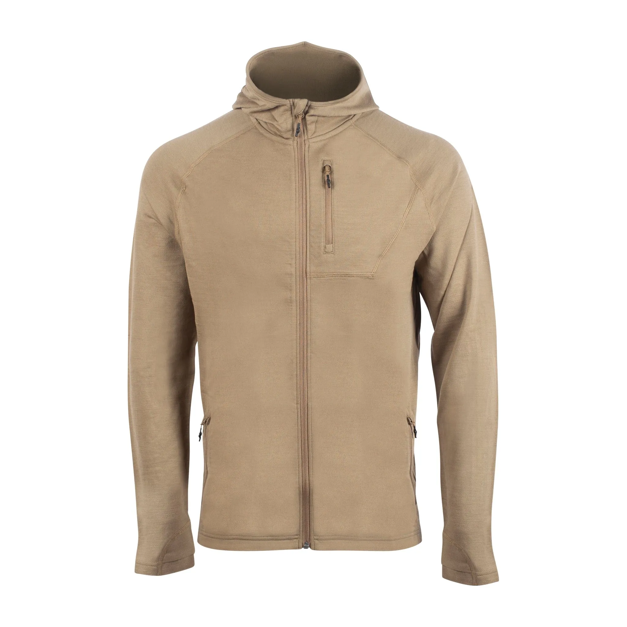 Men's Hyde Merino Wool Hoodie Full Zip sold by Ridge Merino product image thumbnail 3