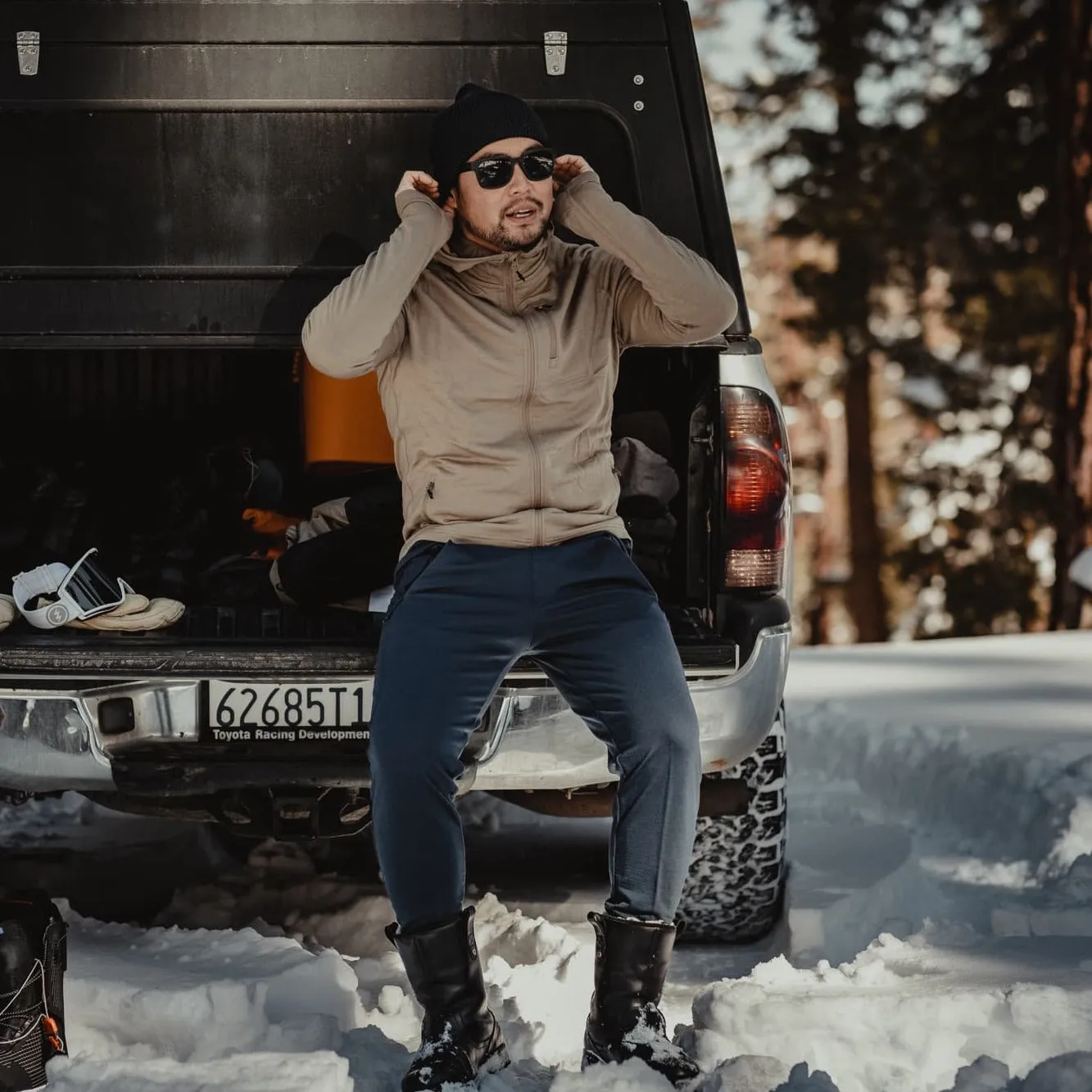 Men's Hyde Merino Wool Hoodie Full Zip sold by Ridge Merino product image thumbnail 5