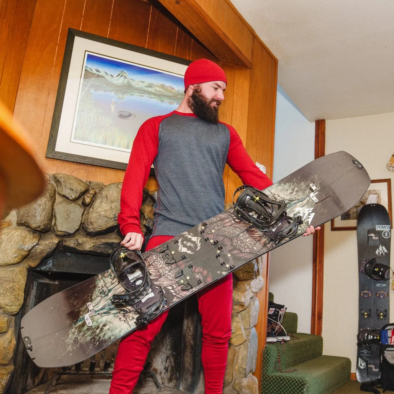 CLEARANCE Men's Inversion Heavyweight Merino Wool Base Layer Bottoms sold by Ridge Merino product image thumbnail 3