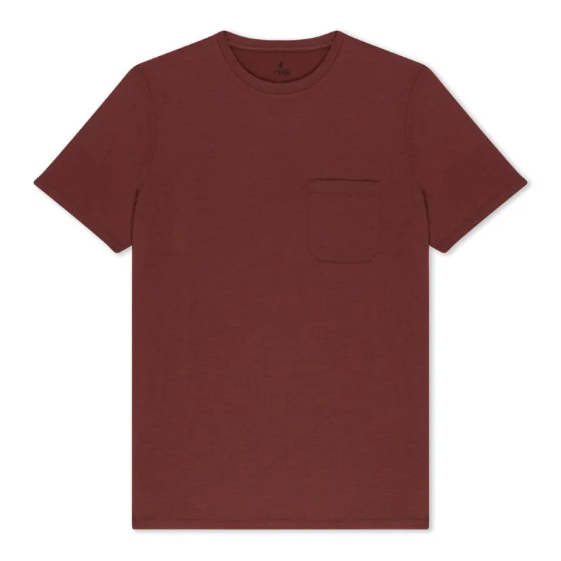 Men's Journey Merino Wool Pocket Tee sold by Ridge Merino