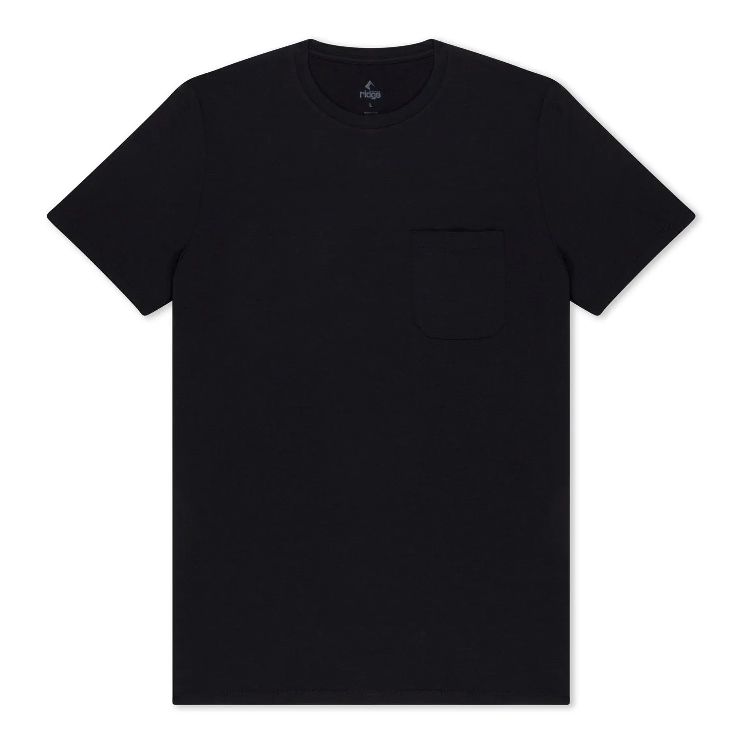Men's Journey Merino Wool Pocket Tee sold by Ridge Merino product image thumbnail 2