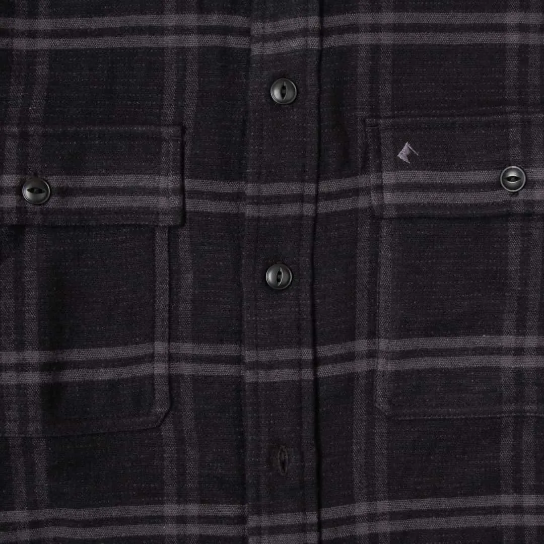 Men's Treeline Flannel Overshirt sold by Ridge Merino product image thumbnail 3