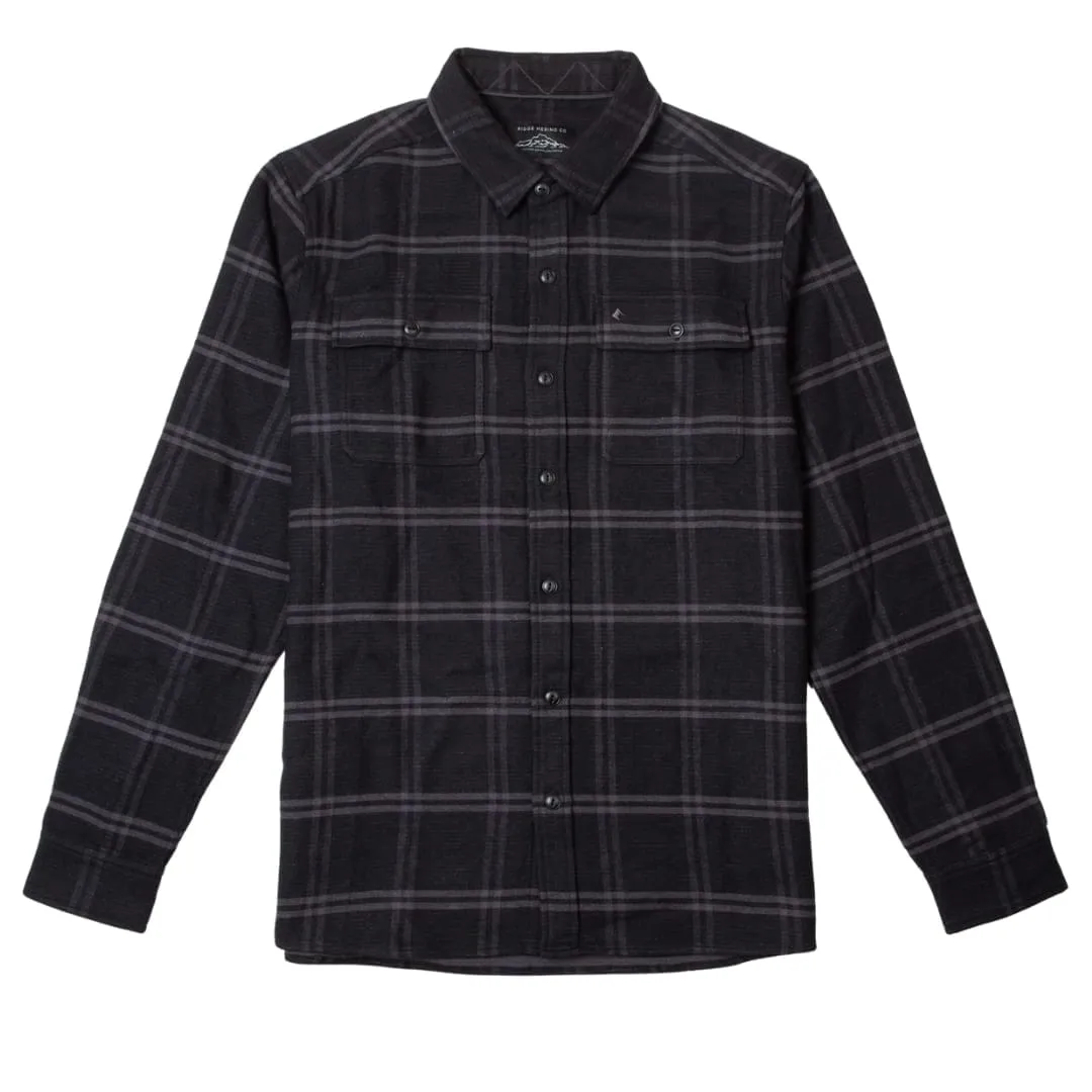 Men's Treeline Flannel Overshirt sold by Ridge Merino product image thumbnail 2