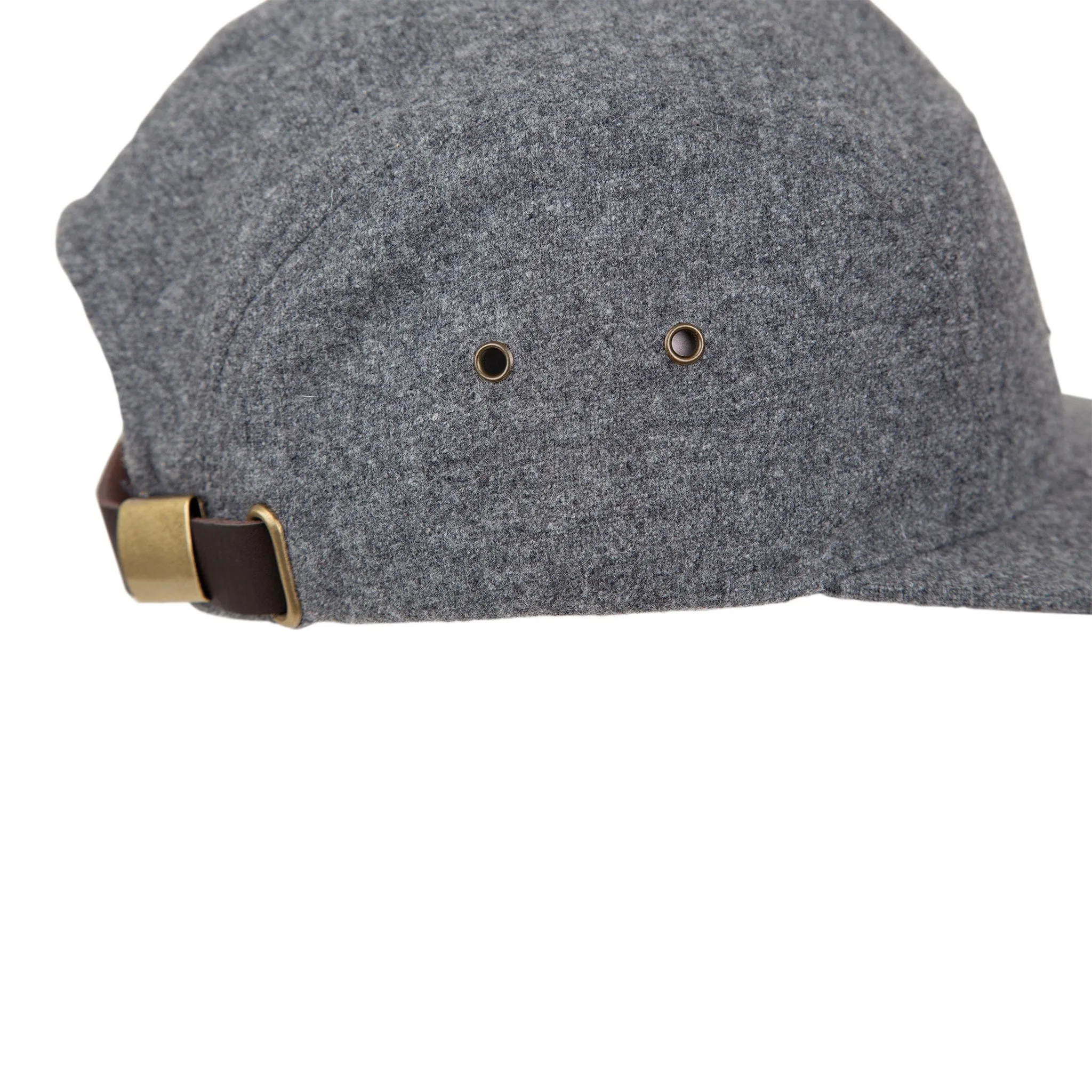 Ridge Melton Wool 5-Panel Hat sold by Ridge Merino product image thumbnail 4