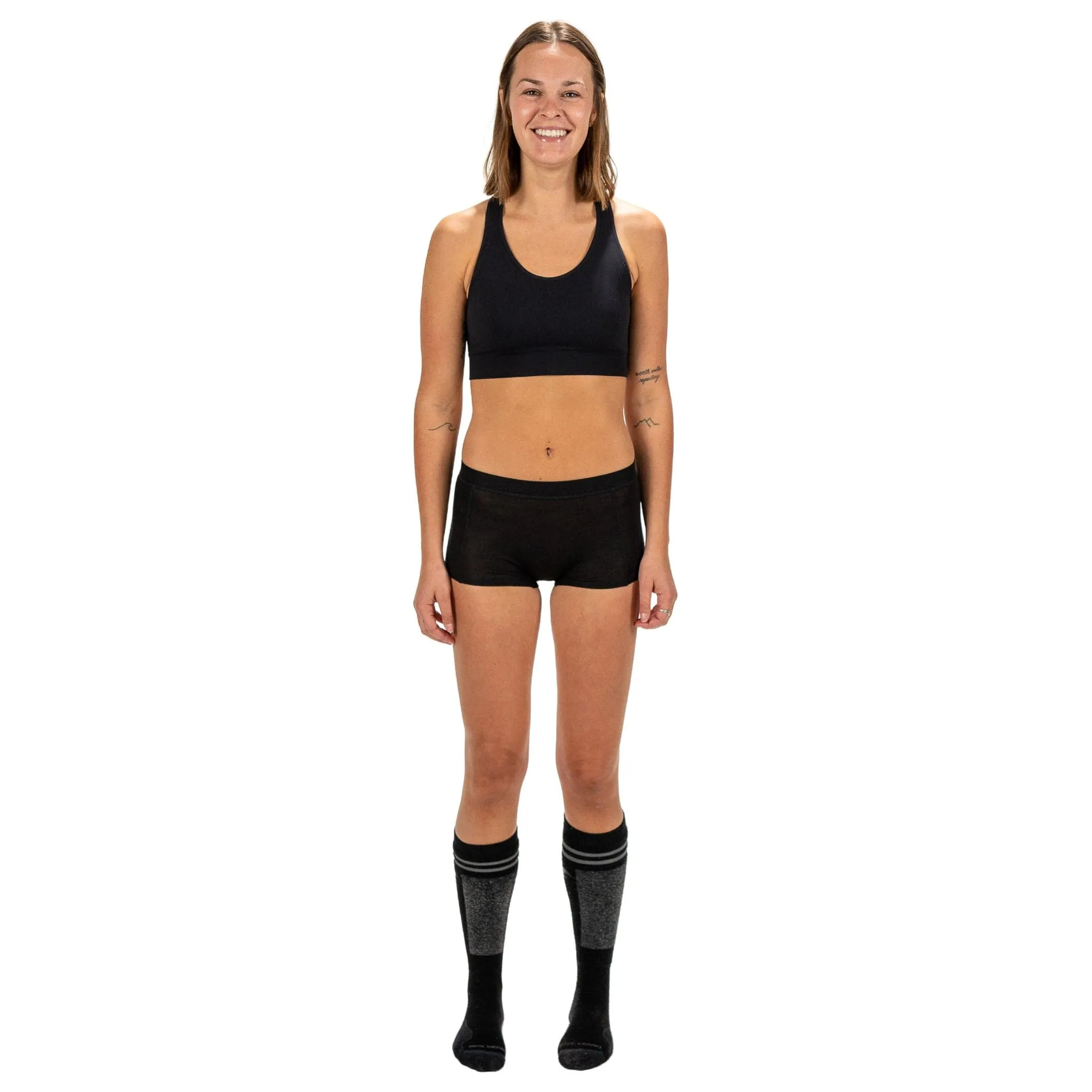 CLEARANCE Women's Ridge Merino Wool Boy Short Underwear (XL) sold by Ridge Merino product image thumbnail 4