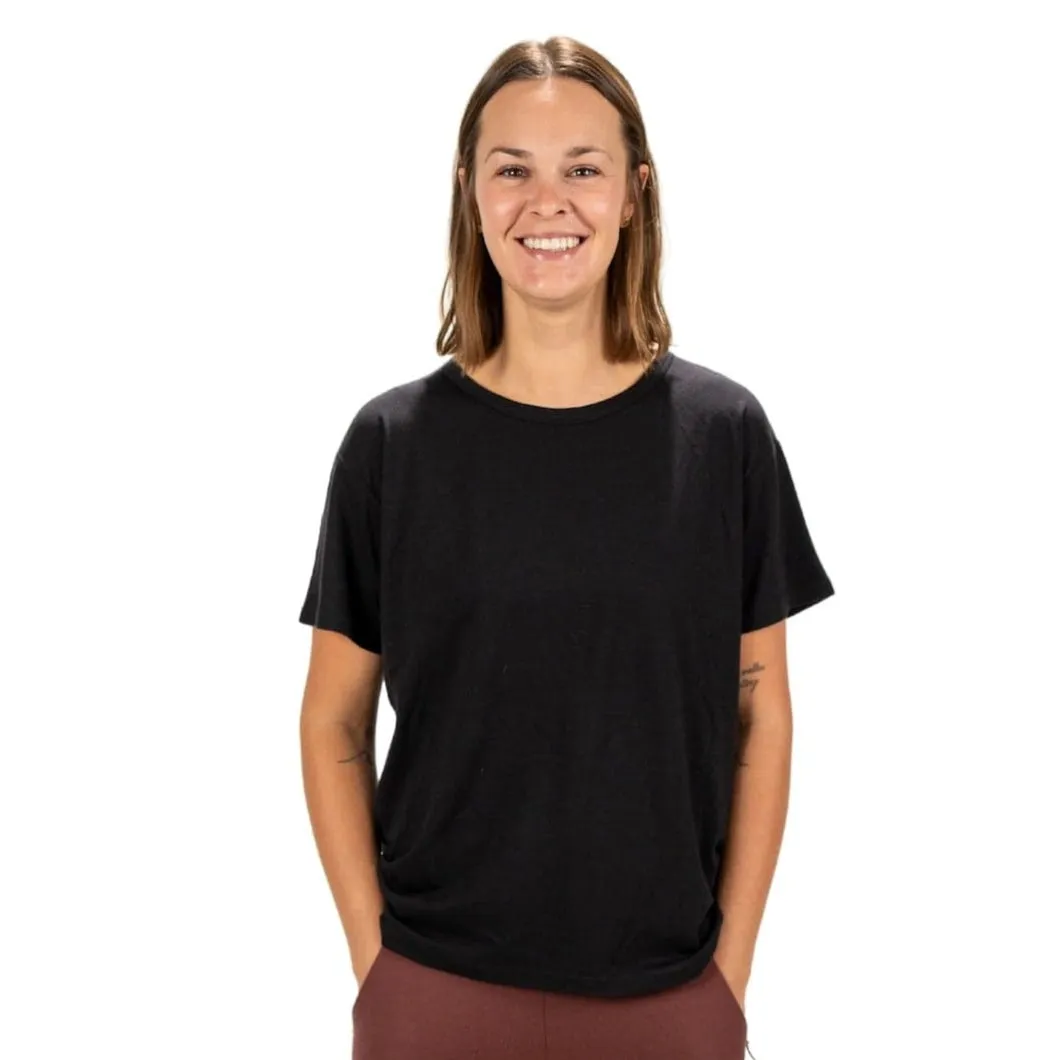 CLEARANCE Women's Wander Relaxed Fit T-Shirt (XL) sold by Ridge Merino product image thumbnail 2
