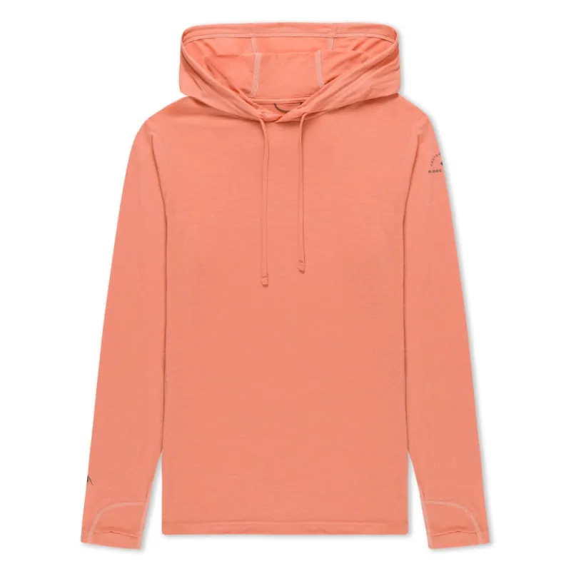 CLEARANCE Women's Solstice Lightweight Wool Hoodie sold by Ridge Merino