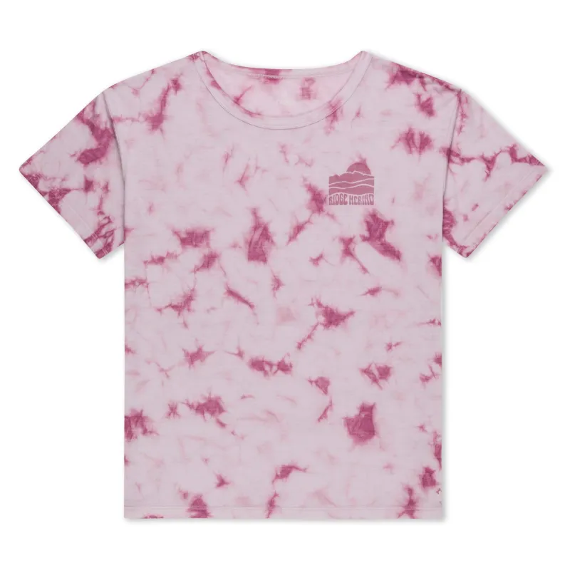 Women's Wander Relaxed Fit Tie-Dye T-Shirt sold by Ridge Merino