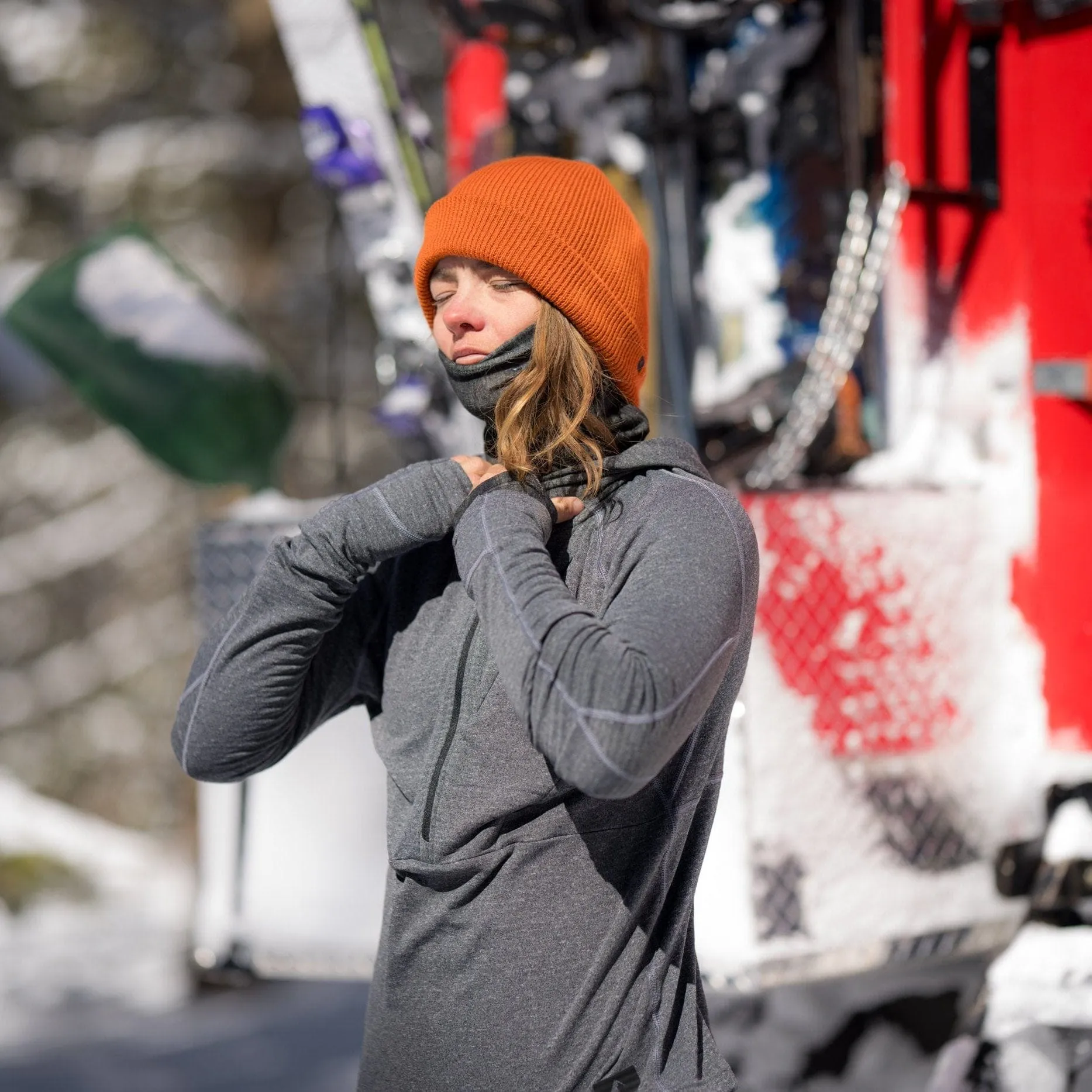 CLEARANCE Women's Convict Canyon Hoodie sold by Ridge Merino product image thumbnail 5