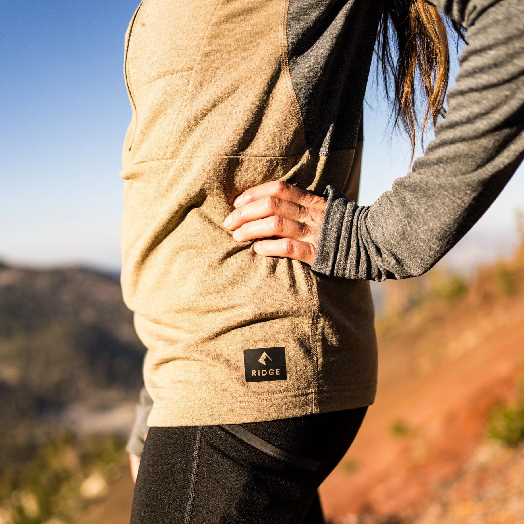 CLEARANCE Women's Convict Canyon Hoodie sold by Ridge Merino product image thumbnail 4