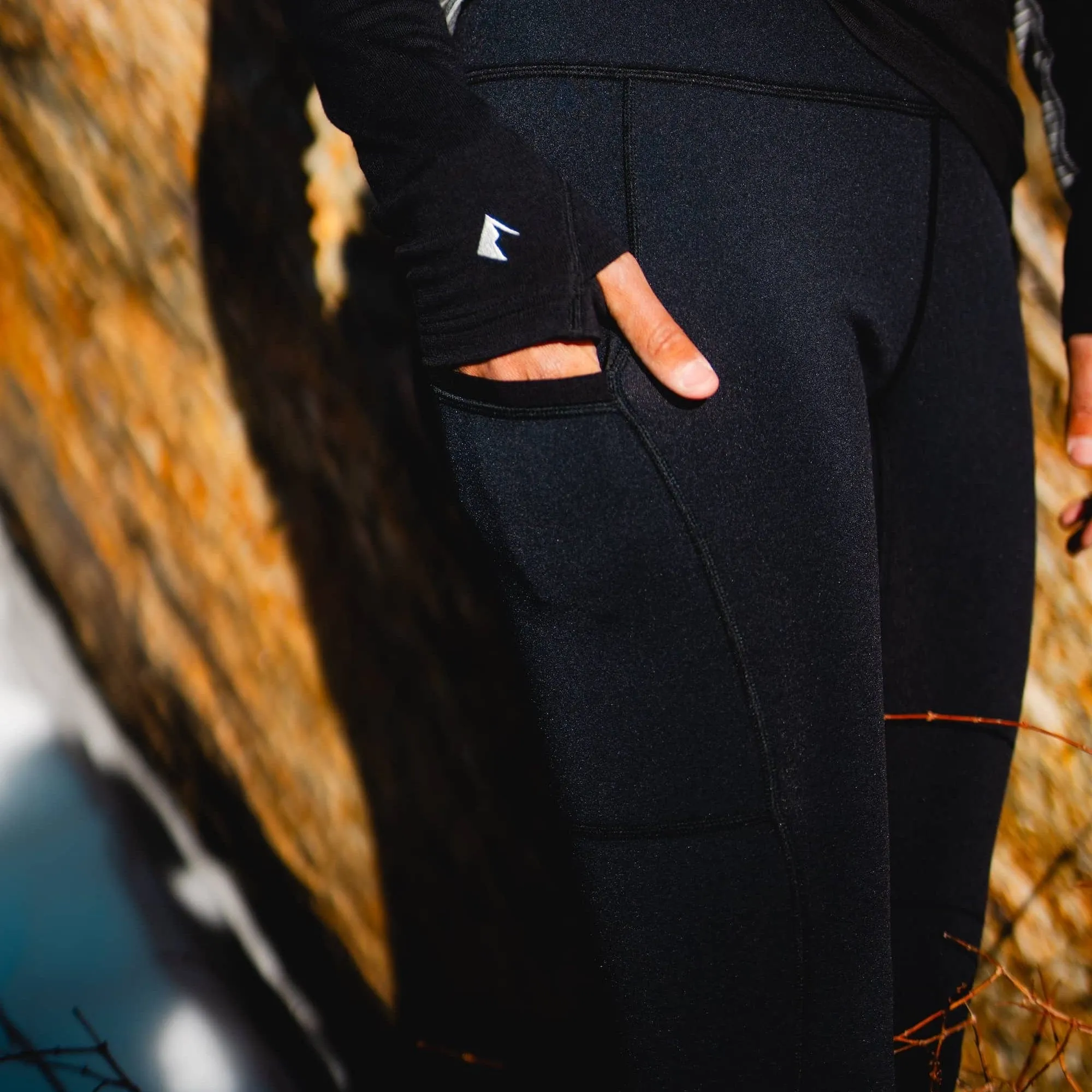 Women's Northwind Merino Fleece Leggings sold by Ridge Merino product image thumbnail 2