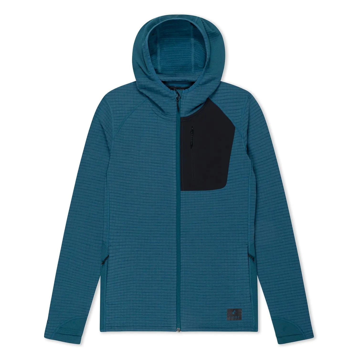 Women's Cloudripper Merino Grid Fleece Full Zip Jacket sold by Ridge Merino product image thumbnail 5