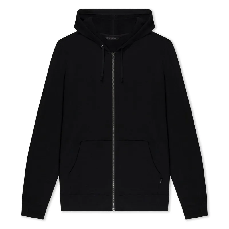 Men's Traveler Merino Full Zip Hoodie made by Ridge Merino