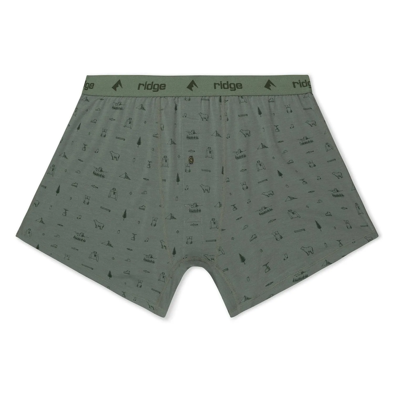 Men’s Ridge Merino Wool Boxer Shorts sold by Ridge Merino product image thumbnail 3