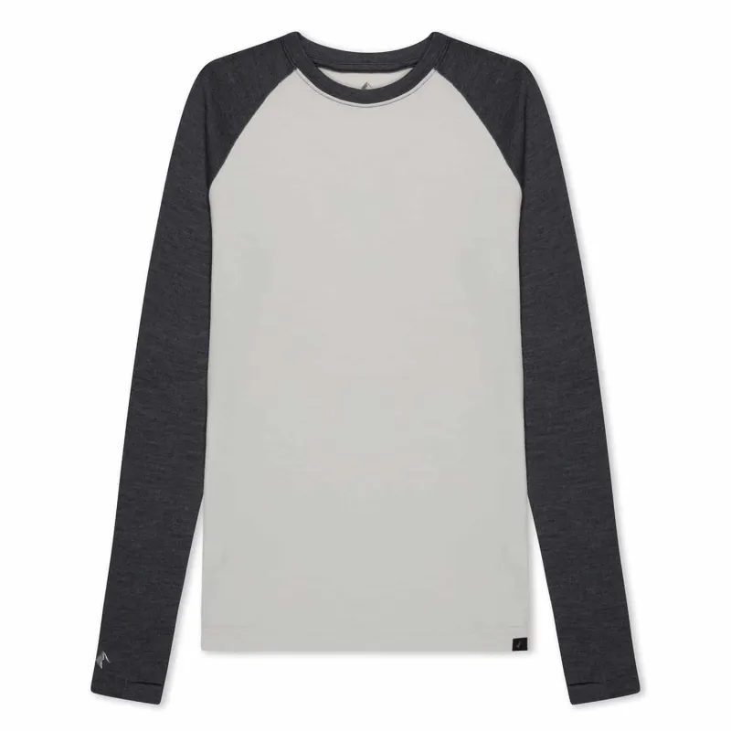 CLEARANCE Women's Inversion Heavyweight Crew Merino Wool Base Layer Shirt made by Ridge Merino