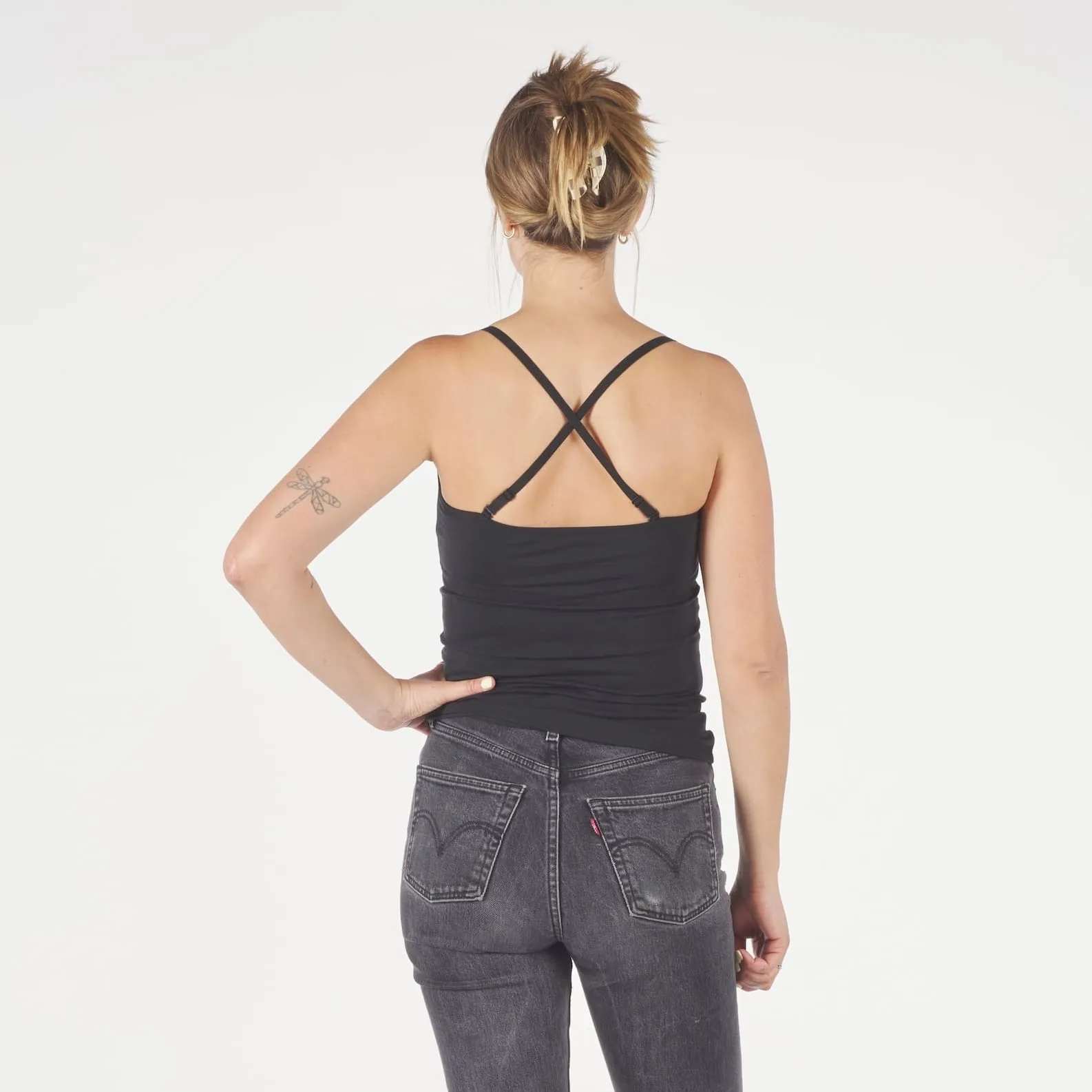 CLEARANCE Women's Merino Wool Shelf Bra Camisole sold by Ridge Merino product image thumbnail 5