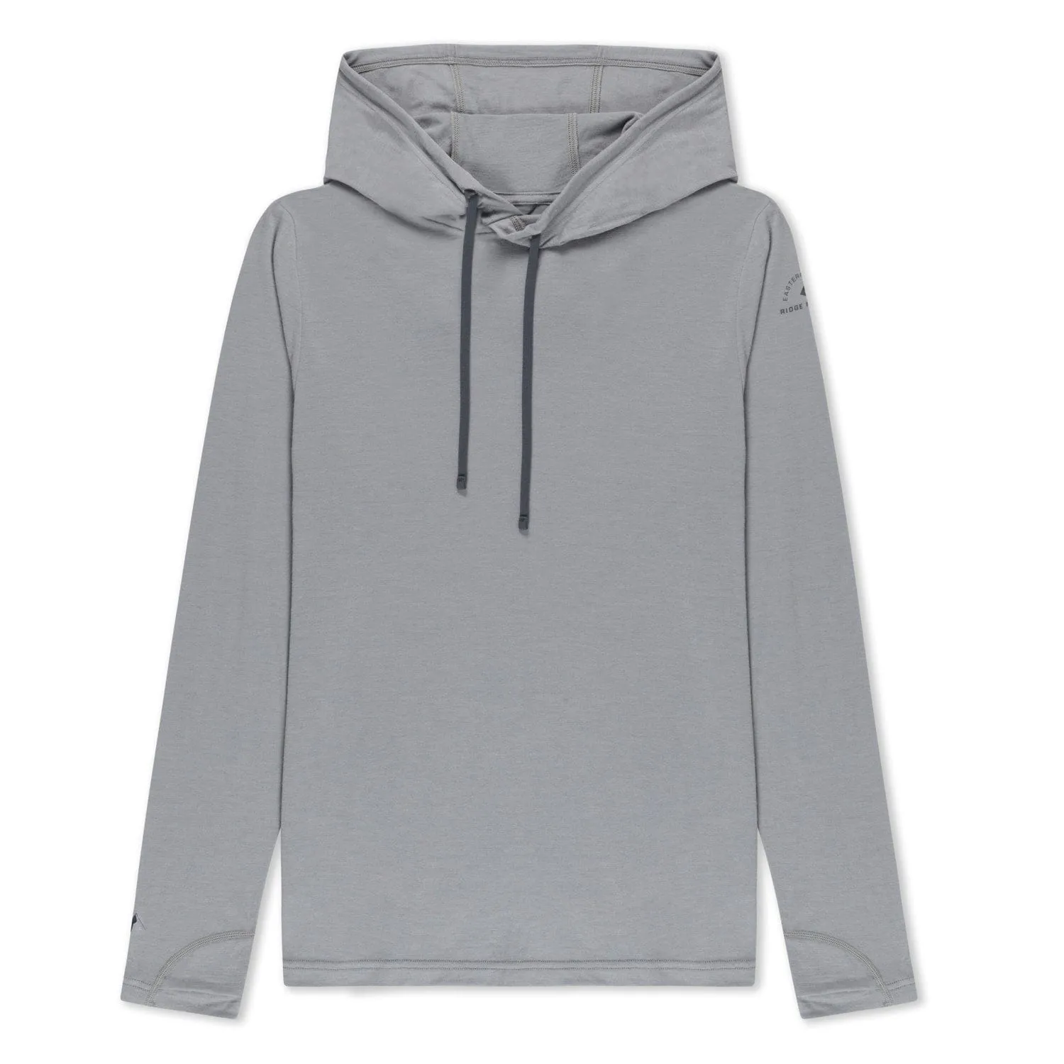 Women's Solstice Lightweight Wool Hoodie sold by Ridge Merino product image thumbnail 3