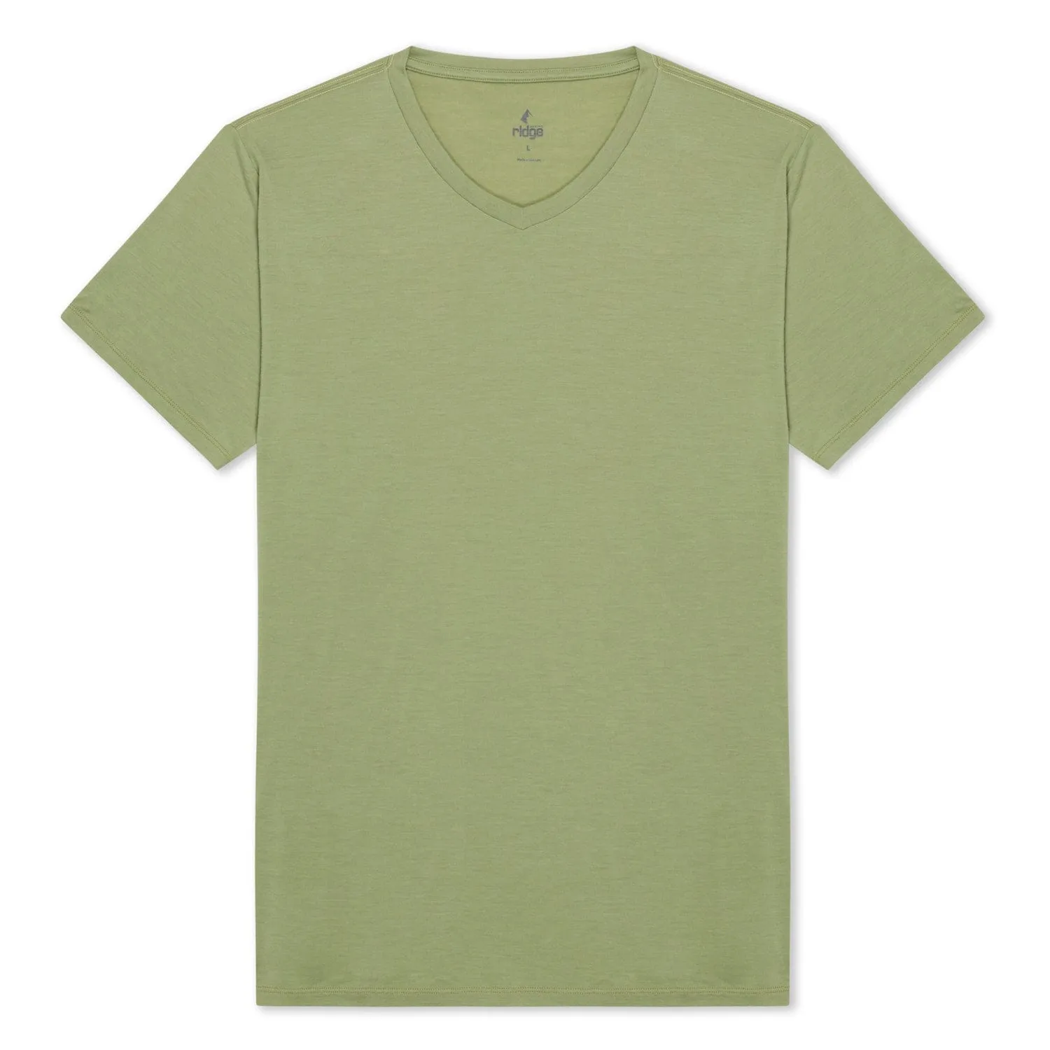 Men's Journey V-Neck Merino Wool T-Shirt sold by Ridge Merino