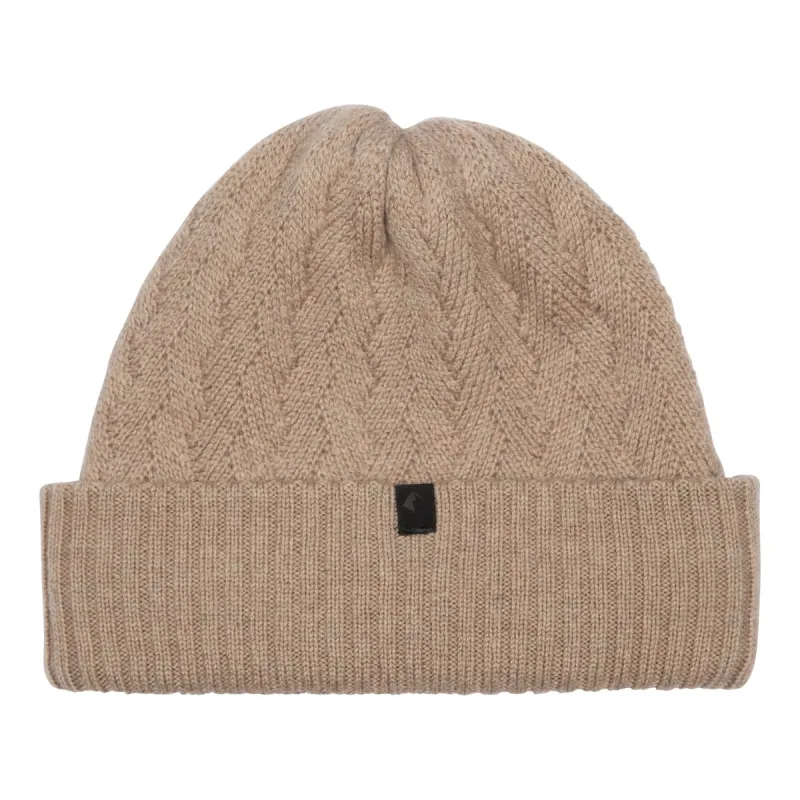 Alpine Chevron Merino Wool Beanie sold by Ridge Merino