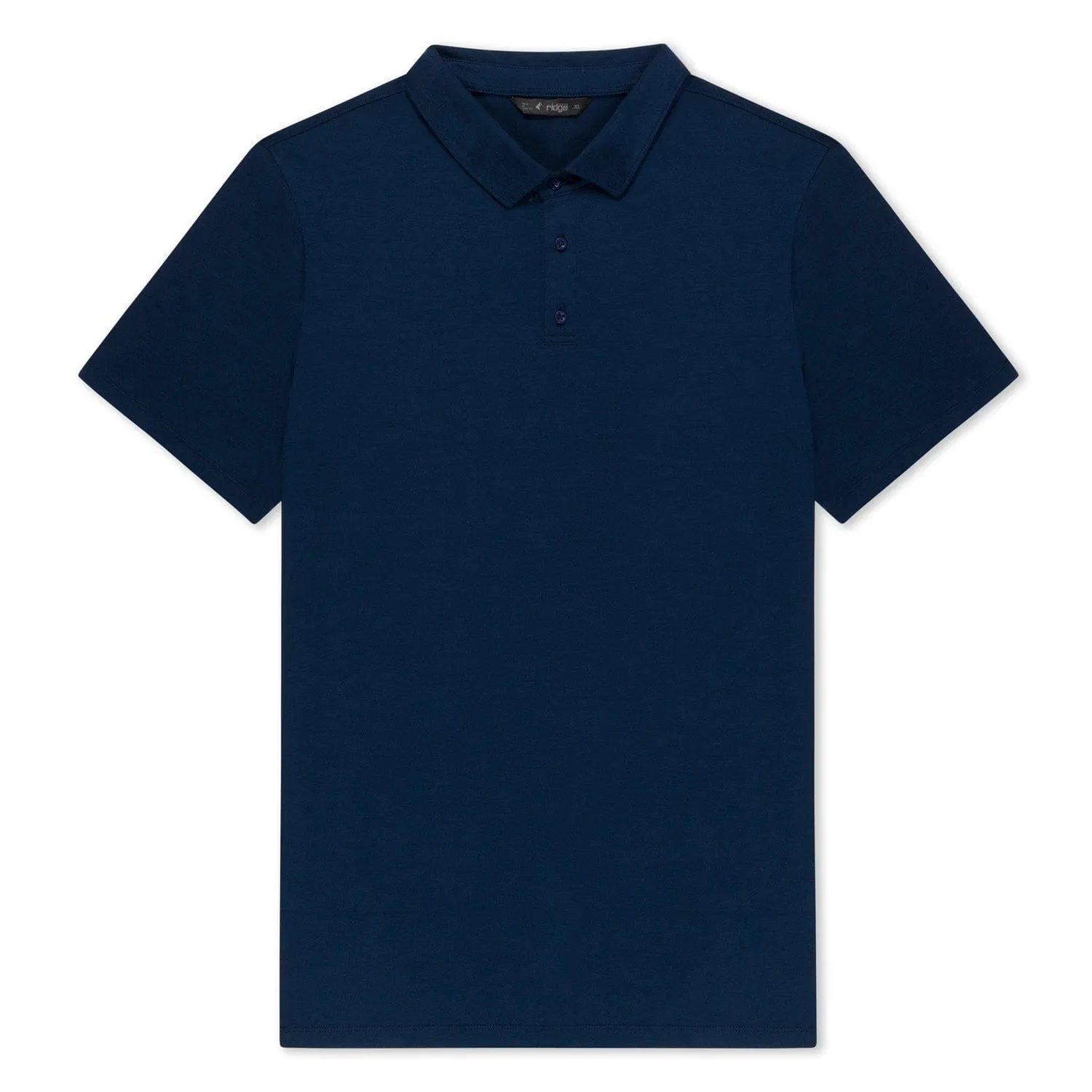 Men's Journey Merino Wool Polo Shirt sold by Ridge Merino product image thumbnail 2
