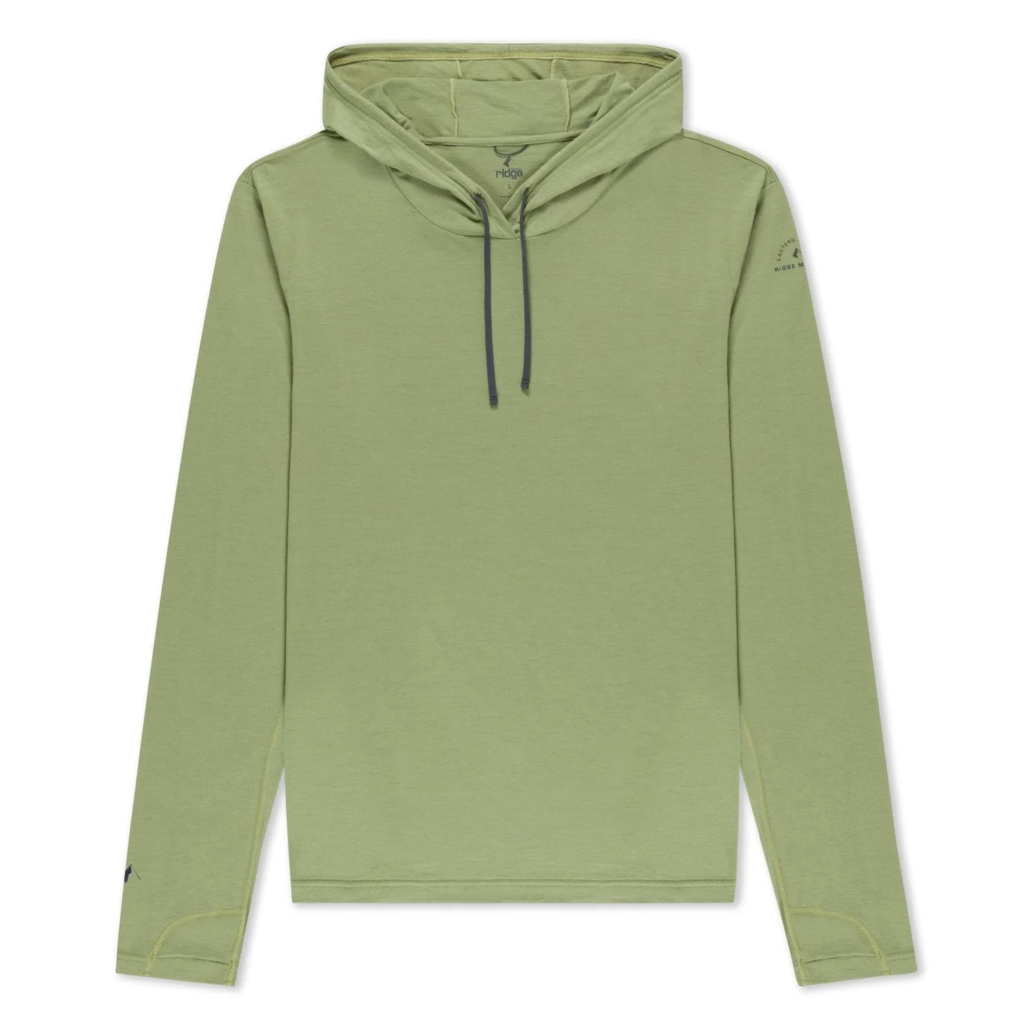 Men's Solstice Lightweight Pullover Hoodie sold by Ridge Merino product image thumbnail 3