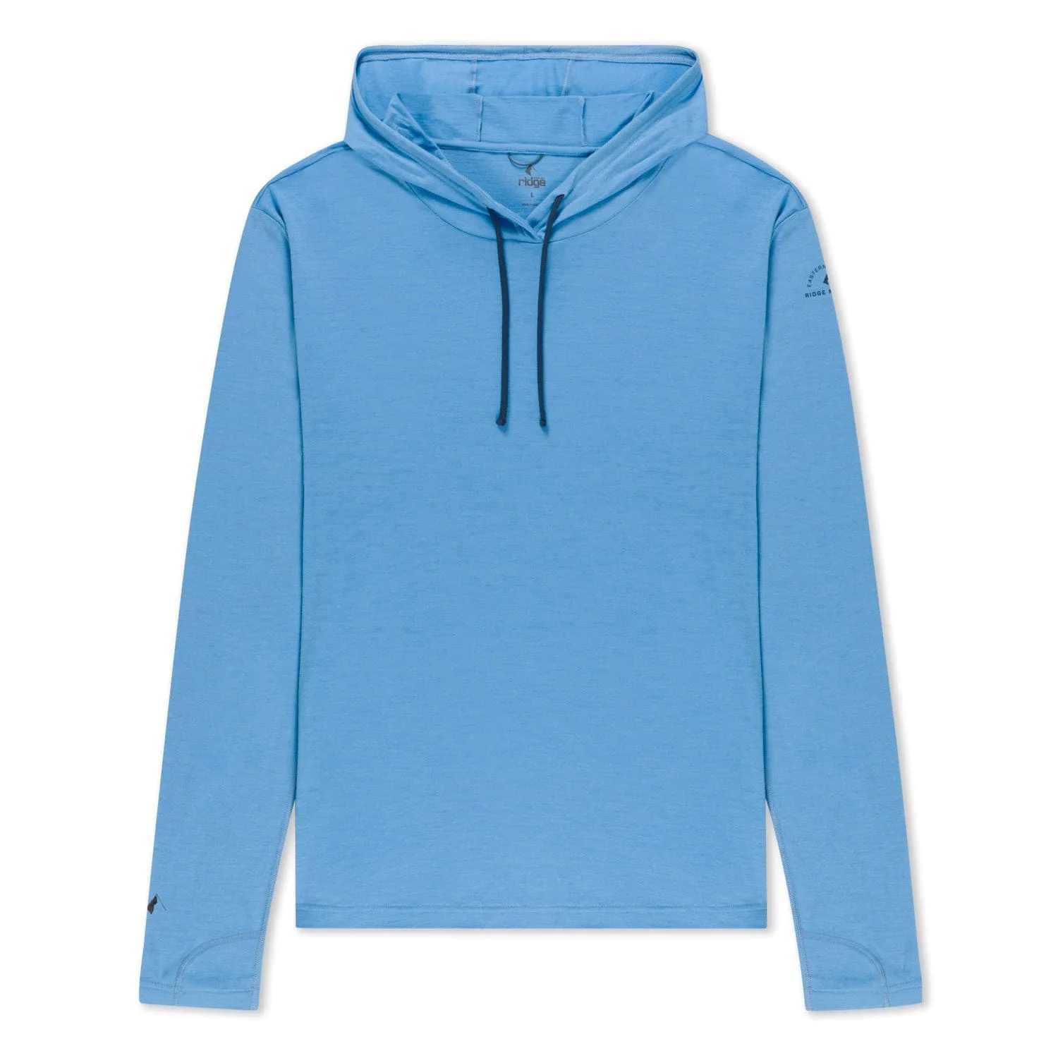 Men's Solstice Lightweight Pullover Hoodie sold by Ridge Merino product image thumbnail 4