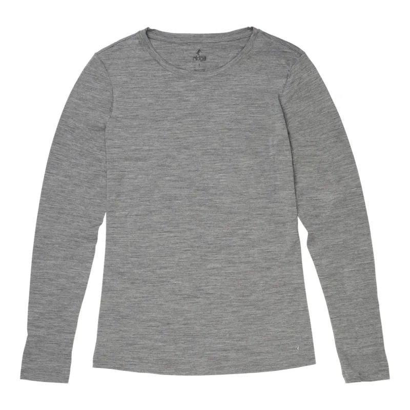 Women's Wander Long Sleeve Crew Neck sold by Ridge Merino