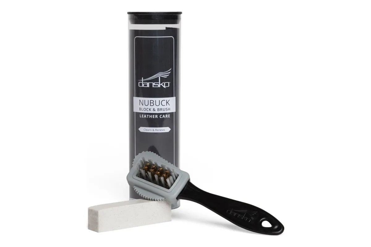Nubuck Block and Brush sold by The Walking Company
