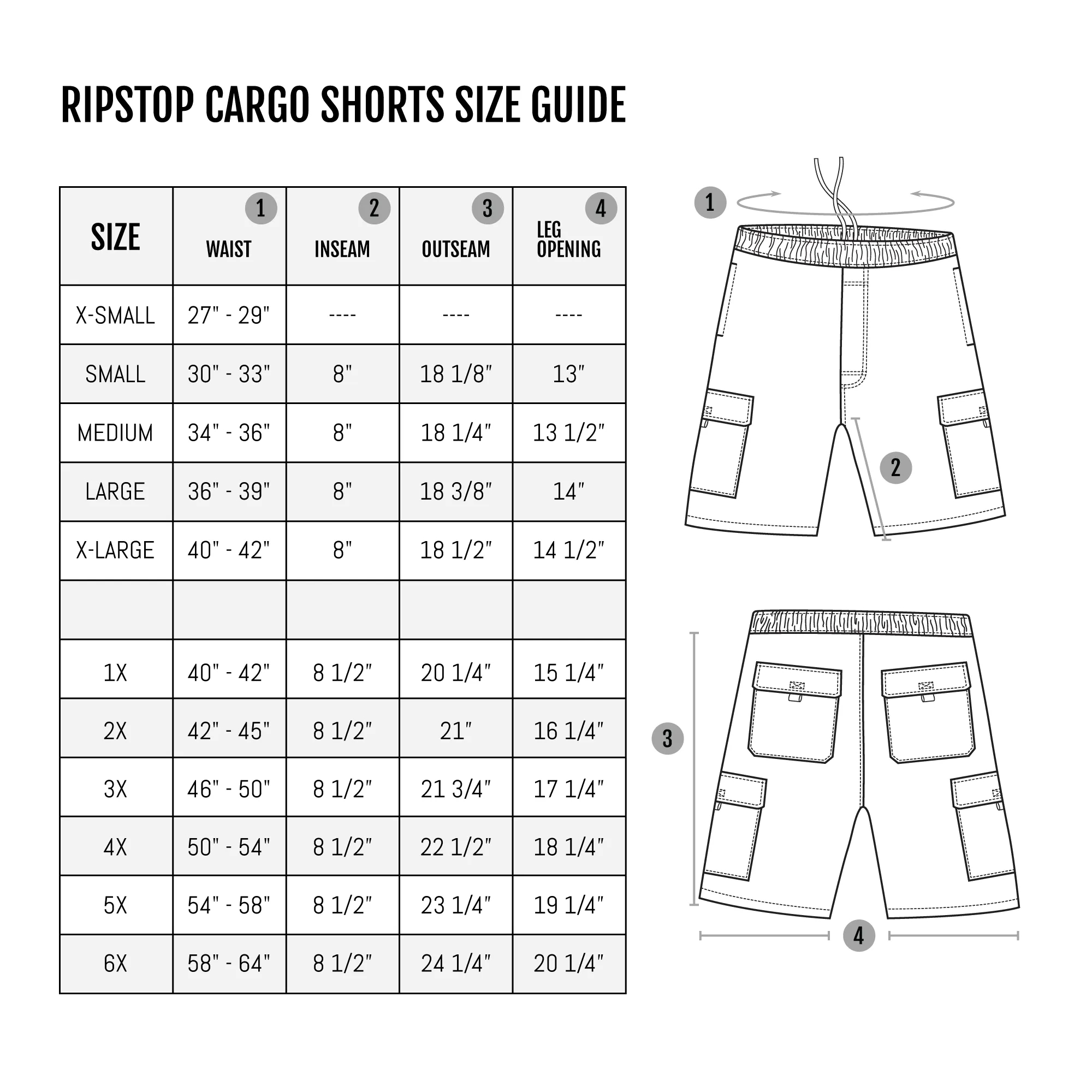 Ripstop Cargo Shorts sold by The Walking Company product image thumbnail 4