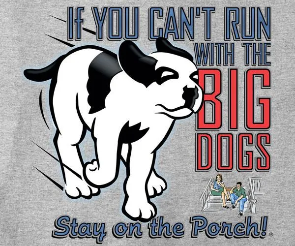 Run With The Big Dogs T-Shirt sold by The Walking Company product image thumbnail 2