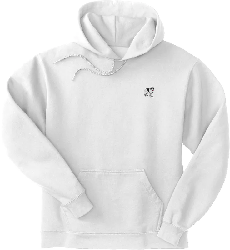French Terry Fleece Embroidered Hoodie made by Big Dogs