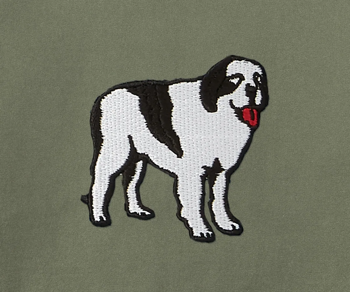 French Terry Fleece Embroidered Crew sold by The Walking Company product image thumbnail 2