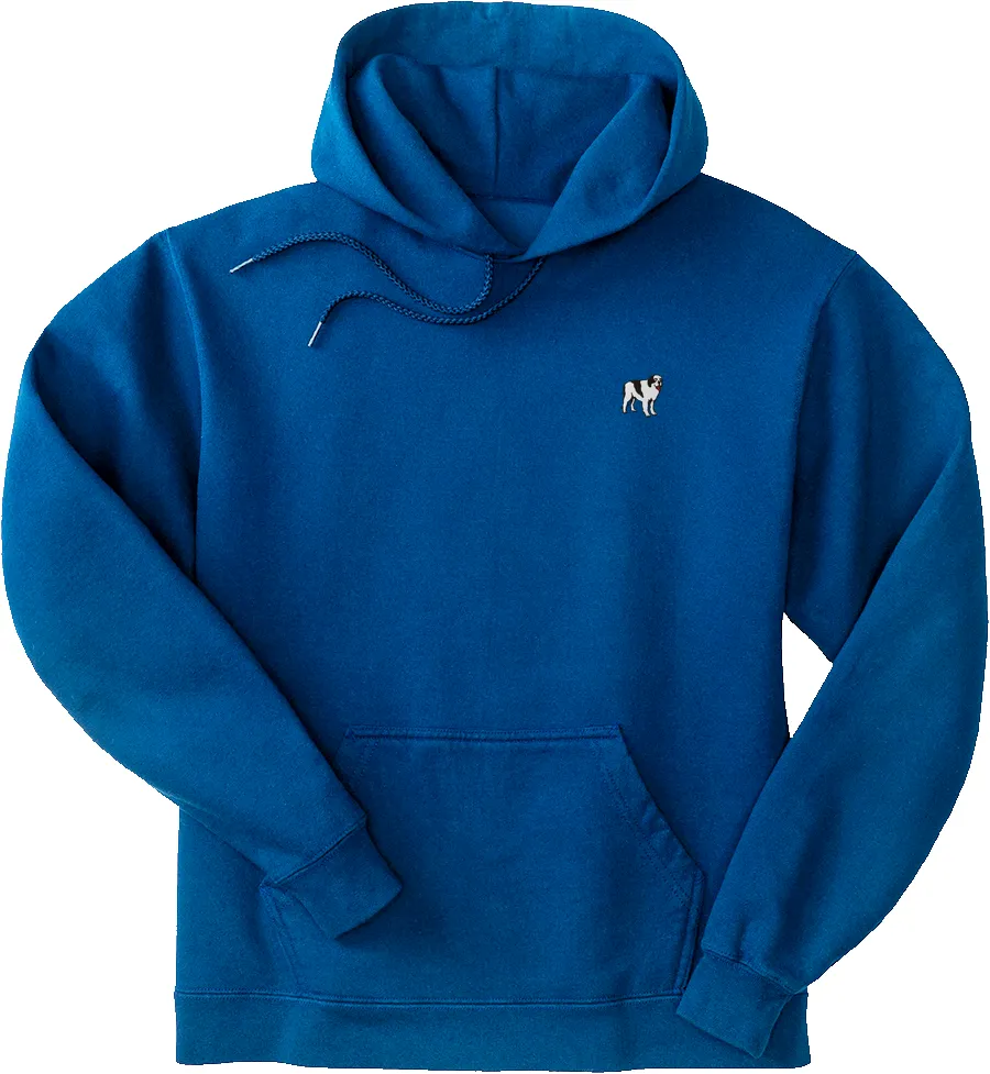French Terry Fleece Embroidered Hoodie sold by The Walking Company