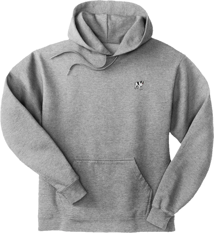 French Terry Fleece Embroidered Hoodie made by Big Dogs