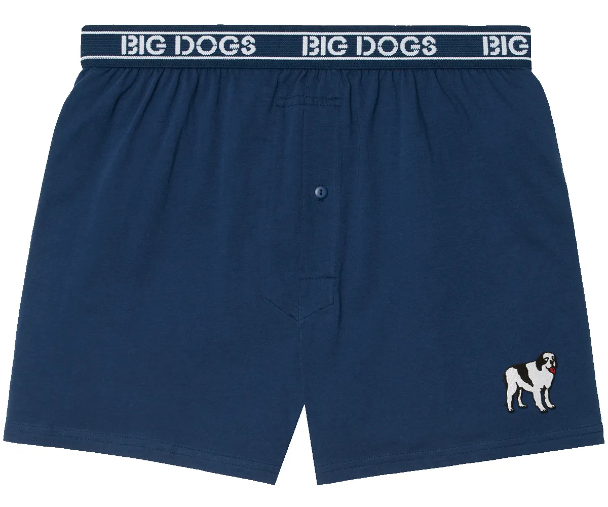 Classic Solid Logo Boxers sold by The Walking Company
