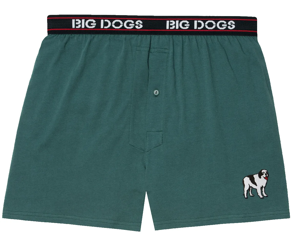 Classic Solid Logo Boxers sold by The Walking Company