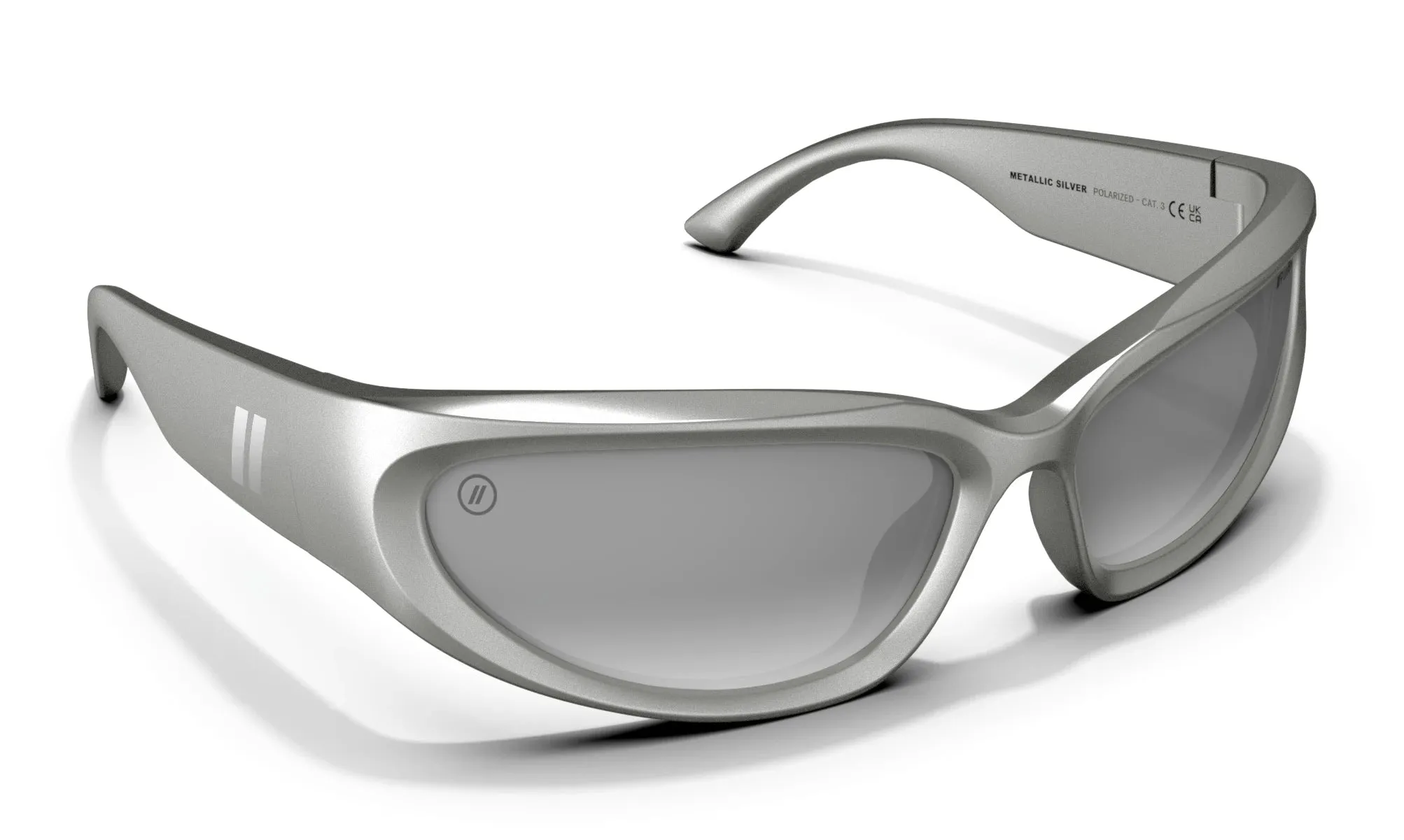 Metallic Silver sold by Blenders Eyewear product image thumbnail 3