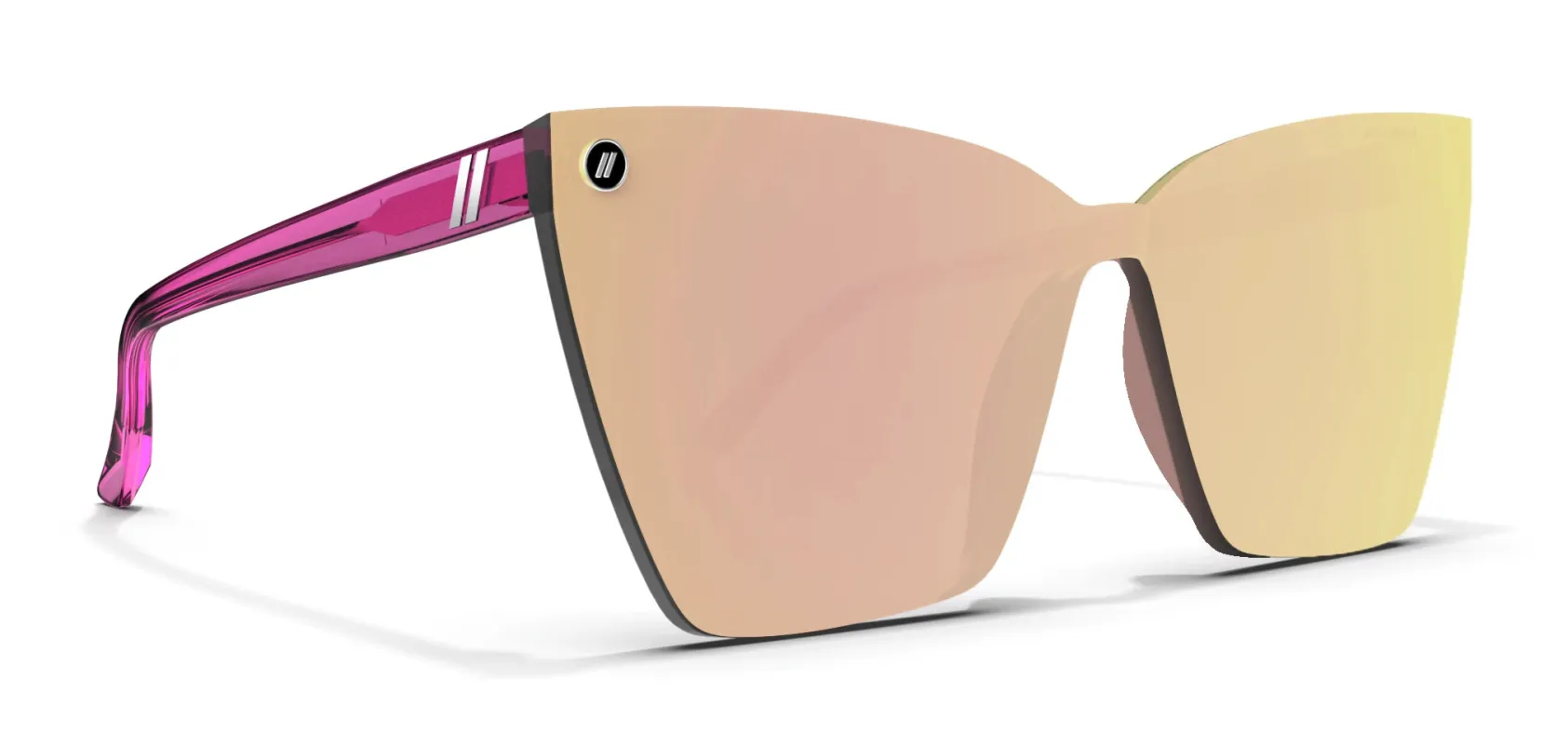Crystal Hot Pink made by Blenders Eyewear