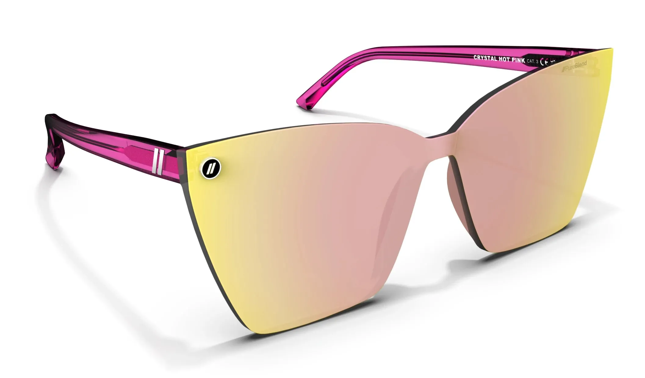 Crystal Hot Pink sold by Blenders Eyewear product image thumbnail 3
