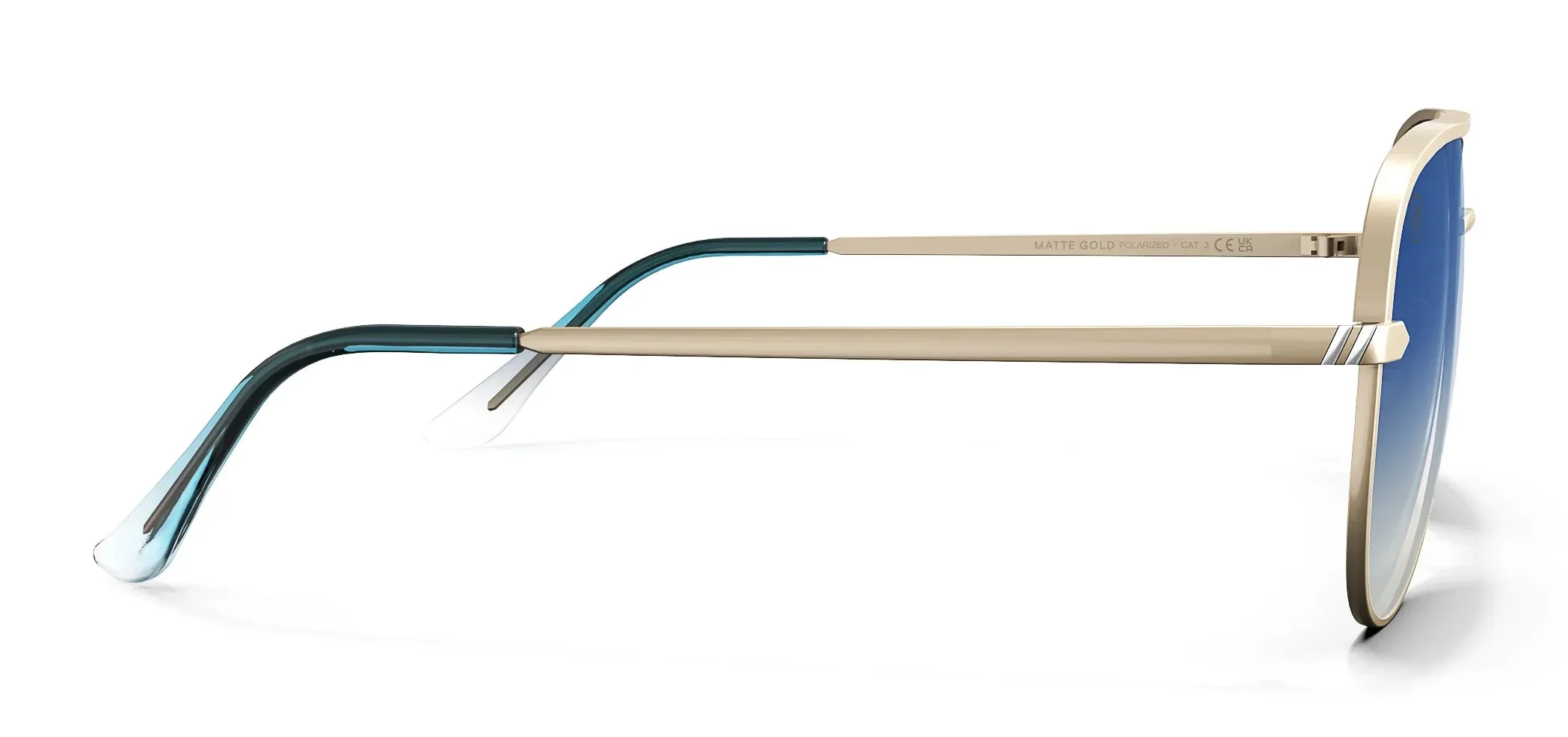 Matte Gold sold by Blenders Eyewear product image thumbnail 3