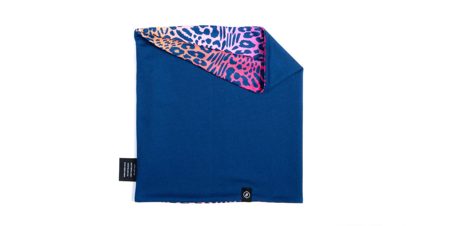 Cheetah/Navy Neck Gaiter sold by Blenders Eyewear product image thumbnail 3