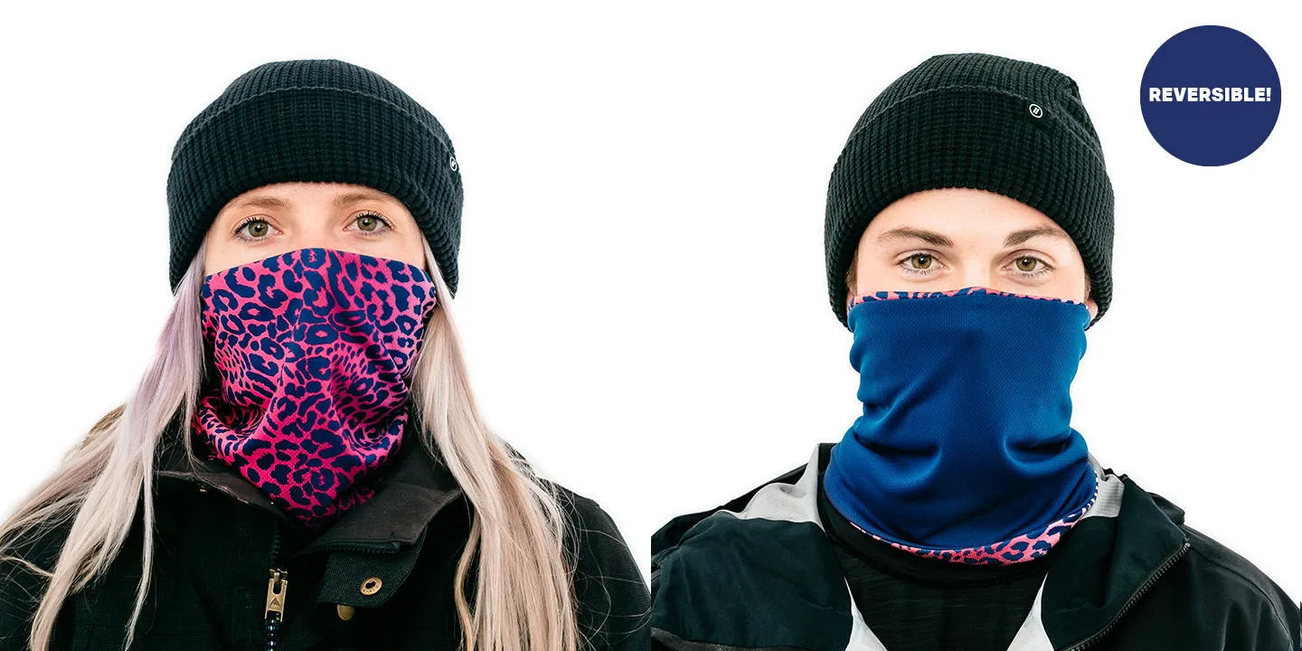 Cheetah/Navy Neck Gaiter sold by Blenders Eyewear product image thumbnail 4