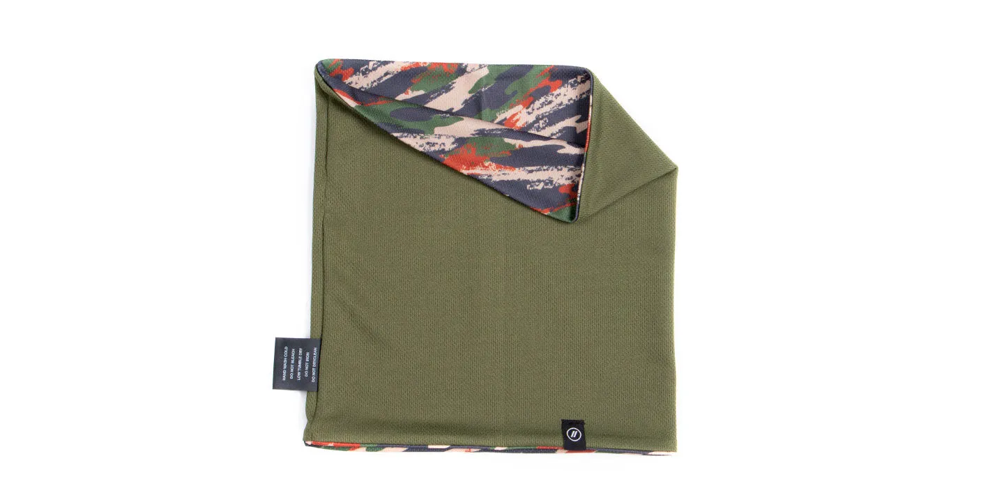 Camo/Olive Neck Gaiter sold by Blenders Eyewear product image thumbnail 3