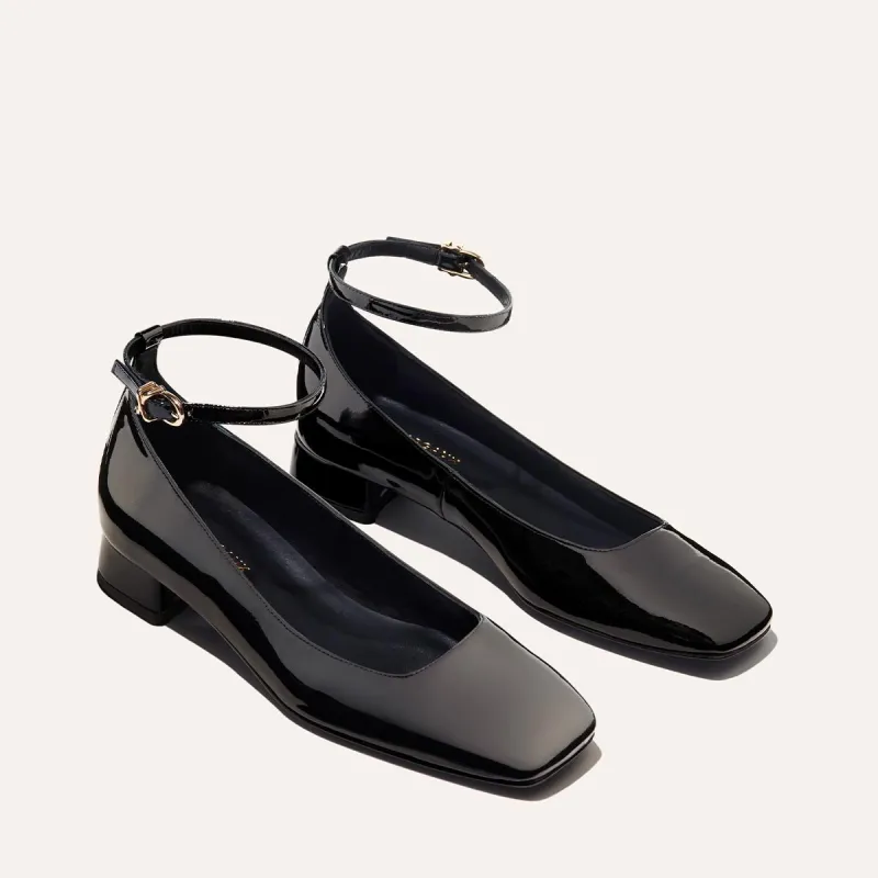 The Daphne - Black Patent sold by Margaux