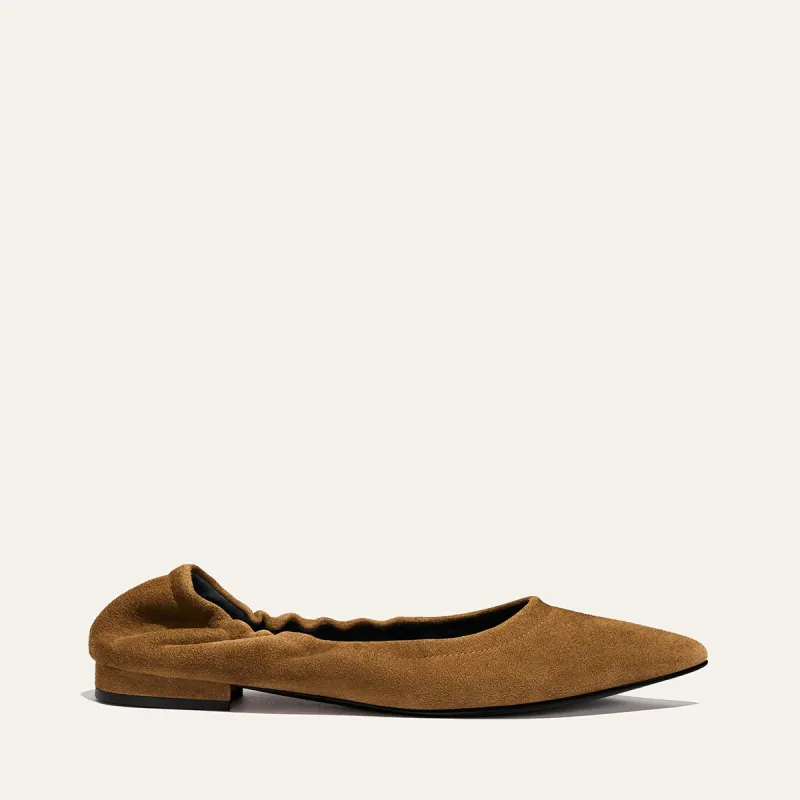 The Roma - Cedar Suede sold by Margaux