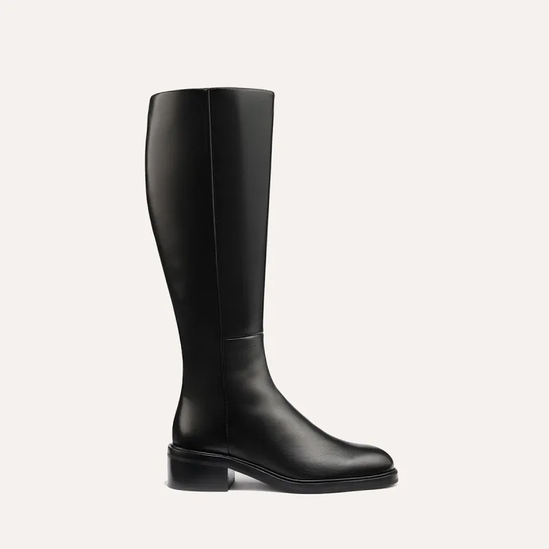 The City Boot - Black Calf sold by Margaux